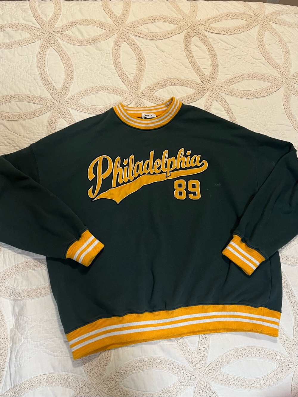 Retro sweater Green Bay Packers Colors Philadelphia 89 Crew